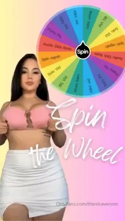 Spin the wheel ready to spin the wheel and win a super sexy prize 13 
