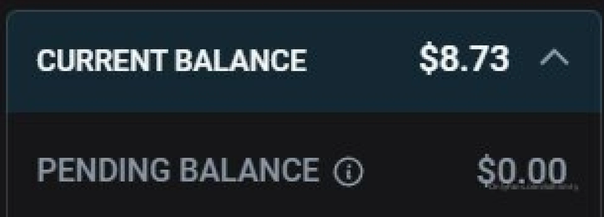 Crazy 468 people on here and this has been my balance for like 3 