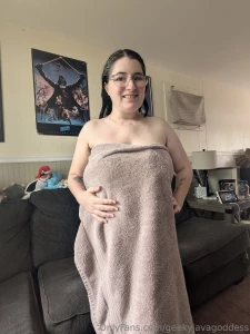 Wet after show photoshoot