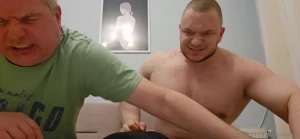 I destroyed this weak guy again love to be cocky and strong
