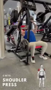Workout in my gym today