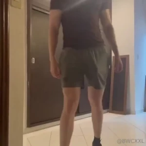 My leg day outfit doesn t include any underwear usually makes the gym