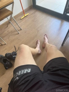 My sweaty size 14s after a run wanna taste part 3