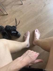 My sweaty size 14s after a run wanna taste