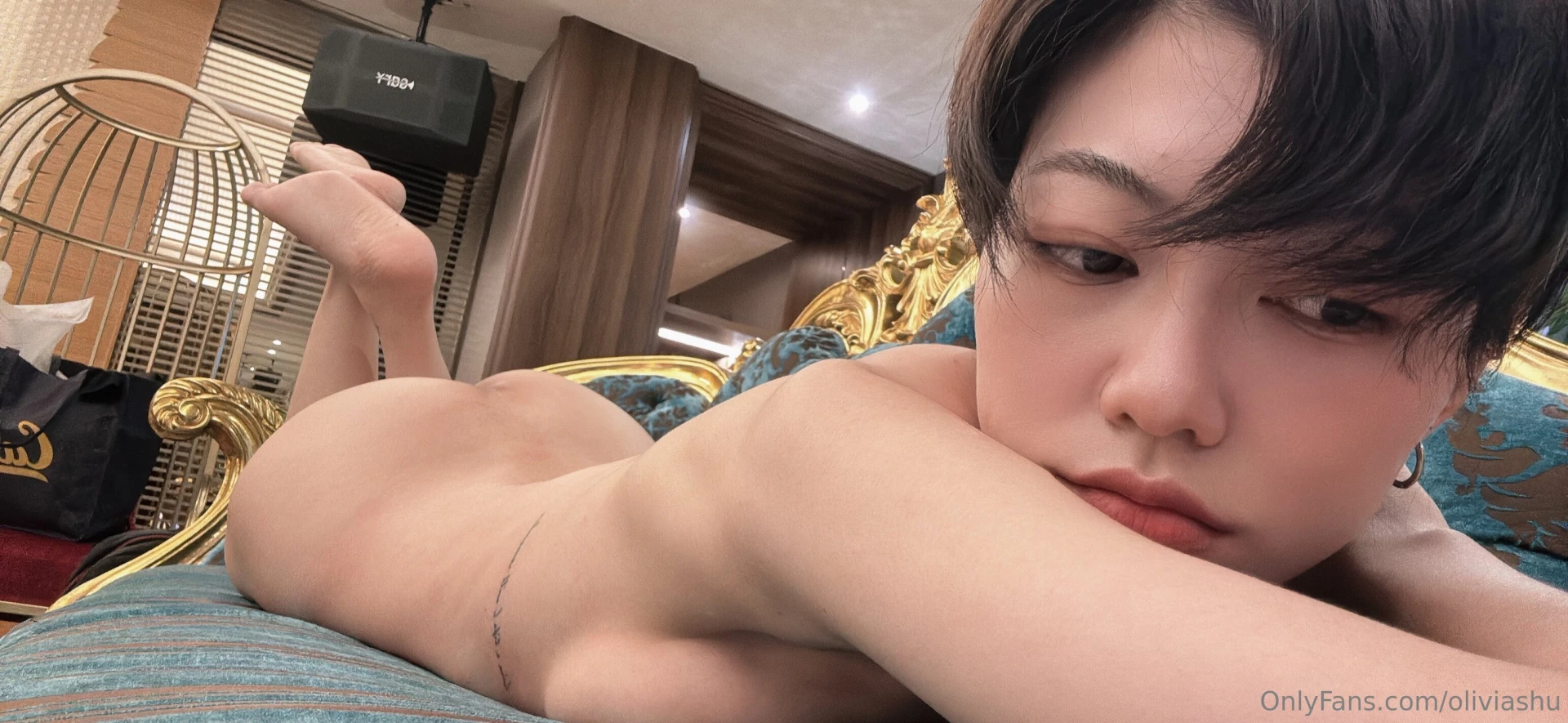 The last time i was that flexible was at my yoga class but wow i didn 