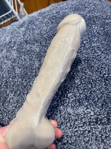 You mind if i lick my cream off your dick babe