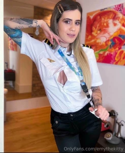 This hot pilot is ready to taken off jump on board unbuckle up and part 127