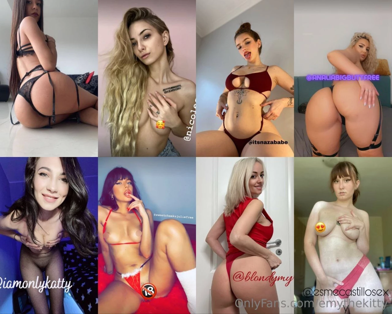 Subscribe hot girls emythekitty nicolecrushh itsnazababe 