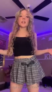 Omfg you little perv looking up my skirt again