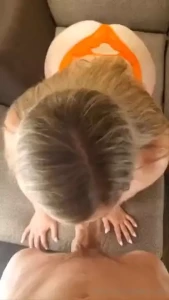 18 minute and 10 second pov bj video with titty fuck ending featuring