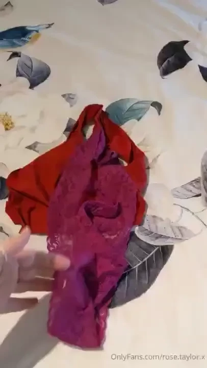 Some new panties let me know if you would like a custom video with any 