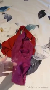 Some new panties let me know if you would like a custom video with any