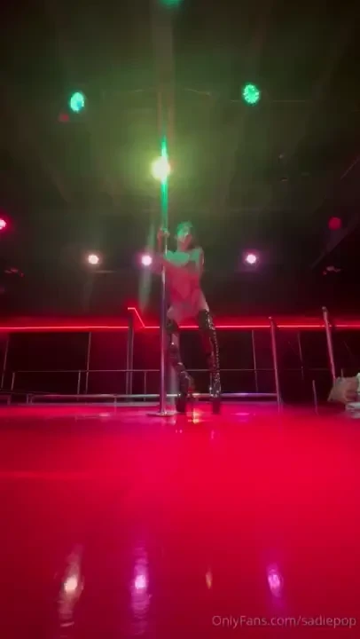 Pole dancing at sensations 