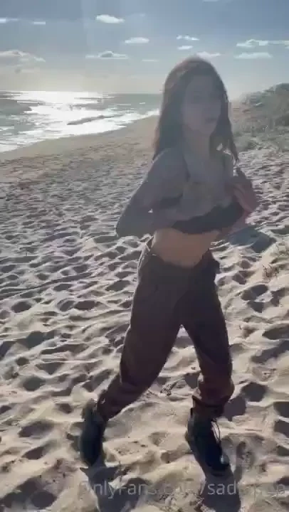 I m a horny slut especially at the beach 