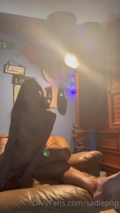 Dab772 fucks my pussy on the sofa