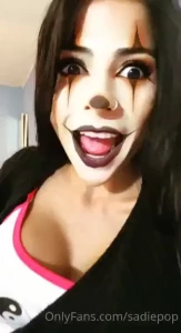 Sadie clown filter content like this lmk