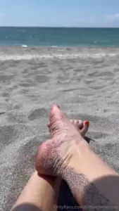 Take a dip with me sand salt sea