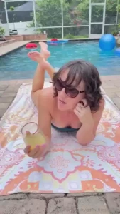 Pineapple margaritas poolside we ll make our own