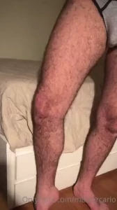 Vct putting on my grey underwear and light dress socks your master