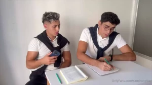 New super hot video samir and the classmate nuevo video caliente samir