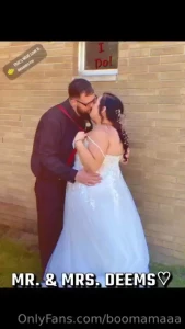 Was a great day for our wedding on saturday but now daddy wants to be