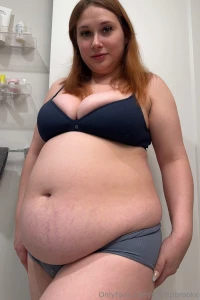 Post-mcdonald s belly lol but i m mad they forgot my nuggets