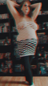 Day 6 of me posting 3-d pics bbw redhead pawg bigboobs fyp pinknipples