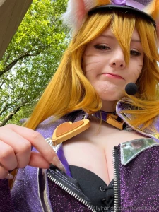 Suck fox girl tit like a good boy part 1