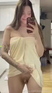 I was crossing the mirror after shower and decided i can take a good