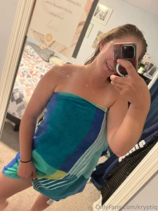 Just got back from the gym and slipped out of the shower still