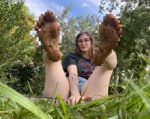 Decided it was a great idea to melt your mind getting my feet muddy