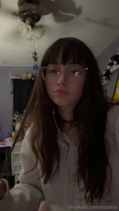 Nerdy zelda i never wear my glasses im blind always do u like girls part 3