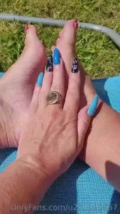 Stinky feet and you should be lickibg them clean