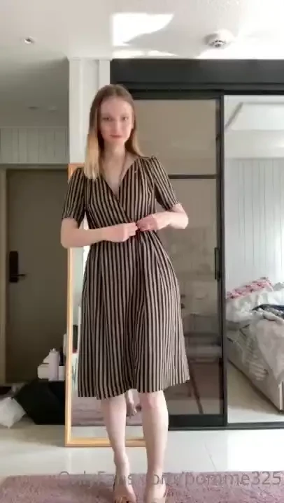 I d love to go on a date with you wearing a classy dress and nothing 