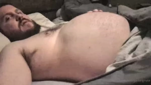 Video clip drop from last night morning weight 221lbs bed time weight part 2