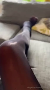 Just me and a pair of oiled tights