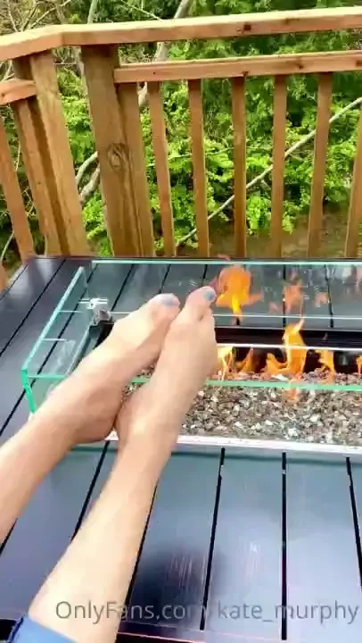Video of me warming my feet in the sun and by the fire i love being 