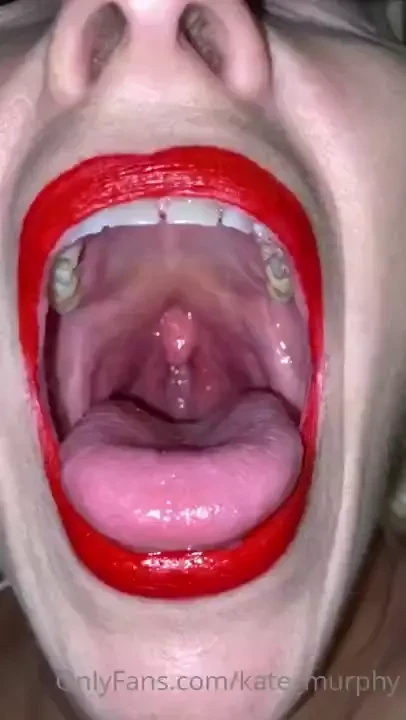 I know you like my mouth tongue throat uvula so here you go xoxo 