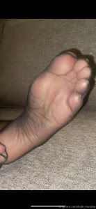 Shots from my black nylon session on the couch part 9