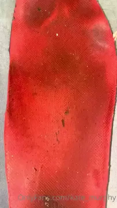 This is what the soles of my shoes look like after hundreds of hours 