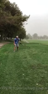 Any golfers in da house i had to get out and hammer a few home this