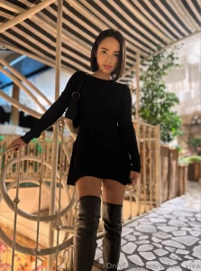 Girl in black