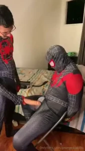 Take that dick out spiderman