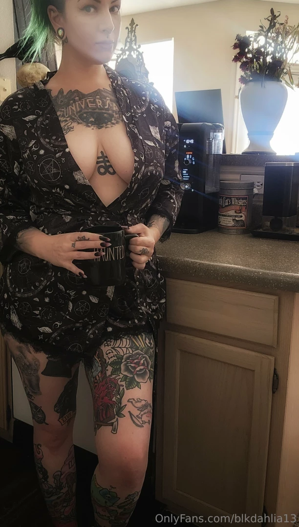 Coffee in the nude goodmorning wake up and sip some coffee with me 