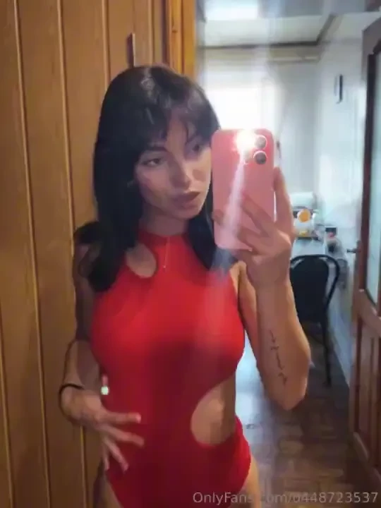 I think that red is definitely a fiery and passionate color for me don 