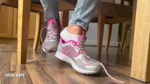 Sock and trainer removal dm for full clip