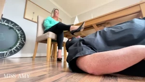 Heel dangle amp shoe worship dm for full clip