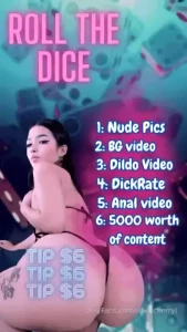 Gametime wanna play a game with me it is called roll the dice every