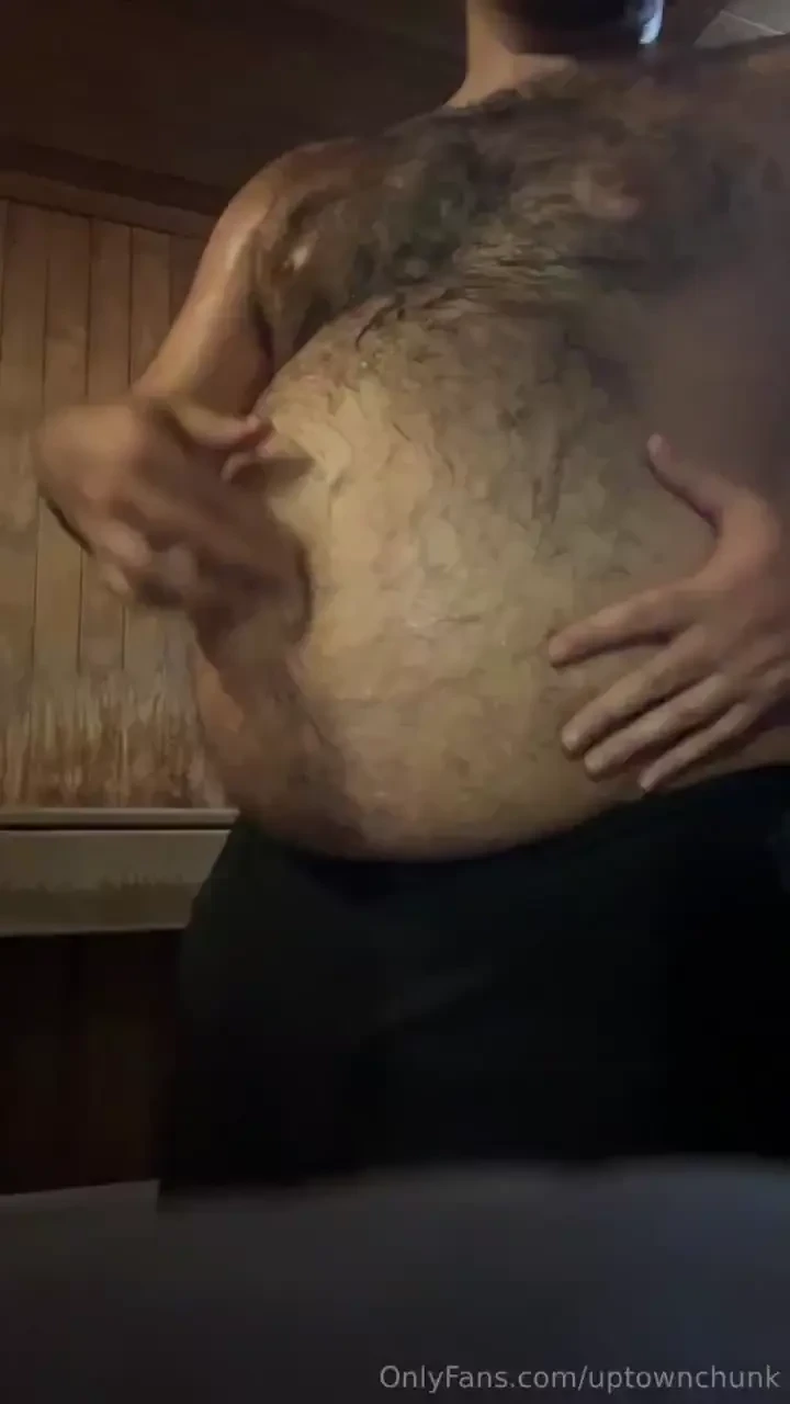 Sweaty belly shenanigans around the locker room and sauna at the gym part 1 