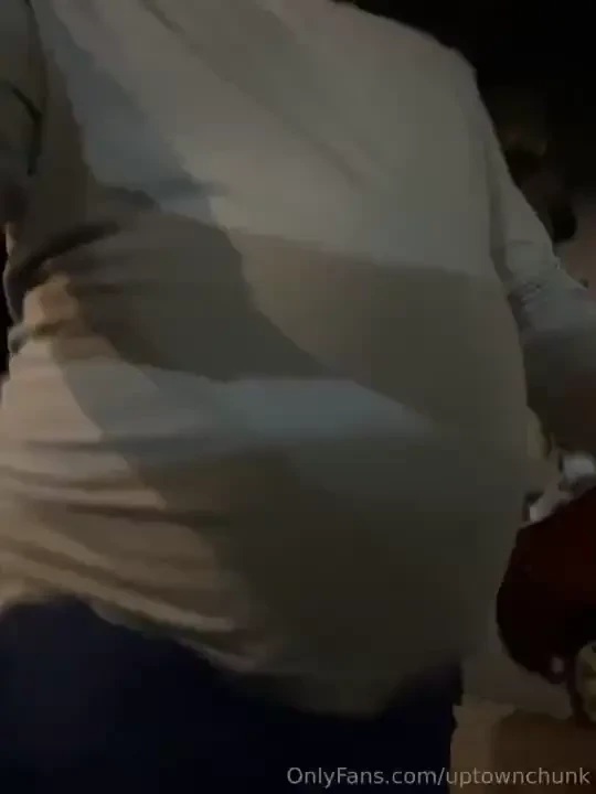 Fan request walking around in a tight shirt with a full belly and the part 1 